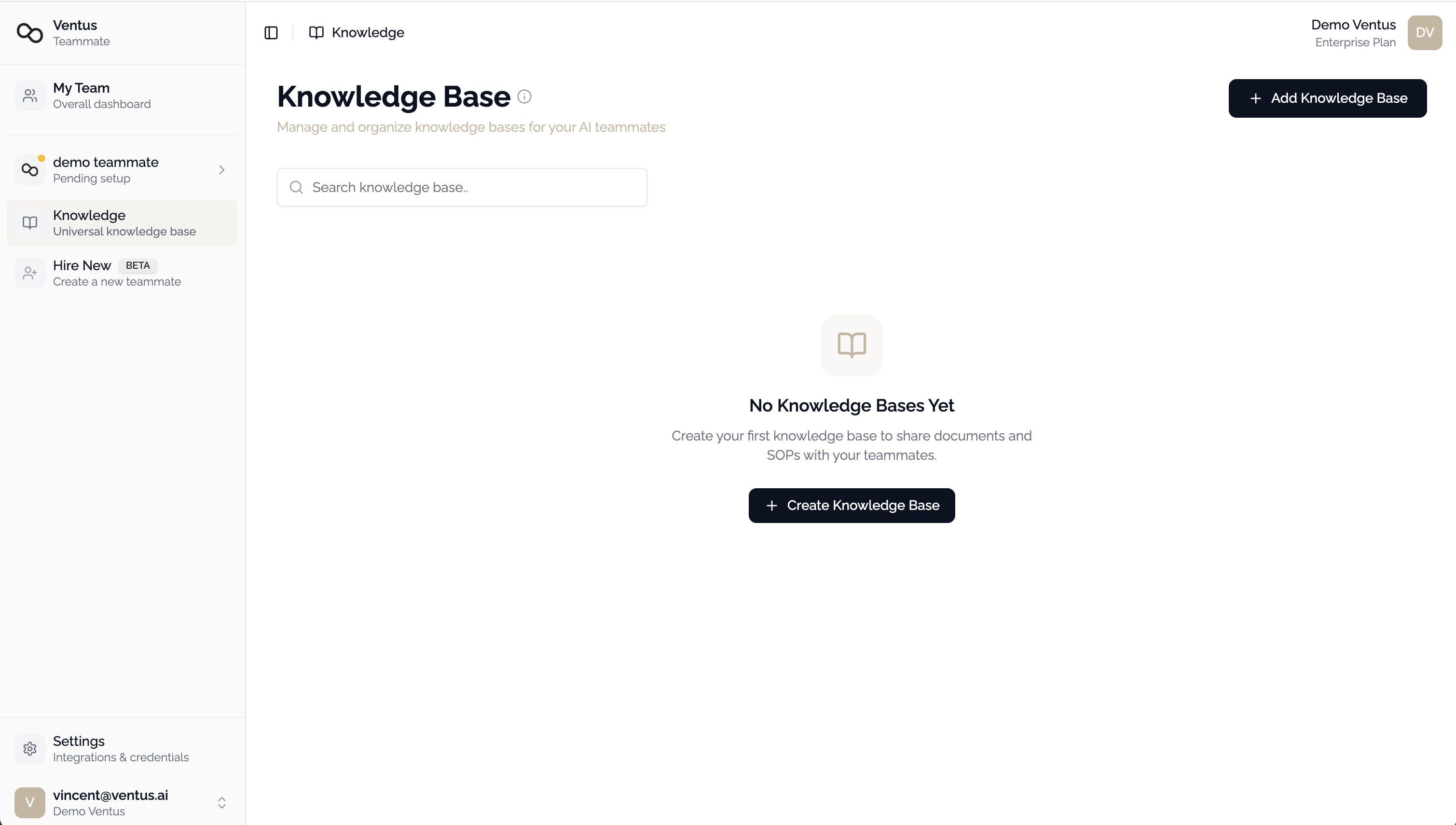 Knowledge base list