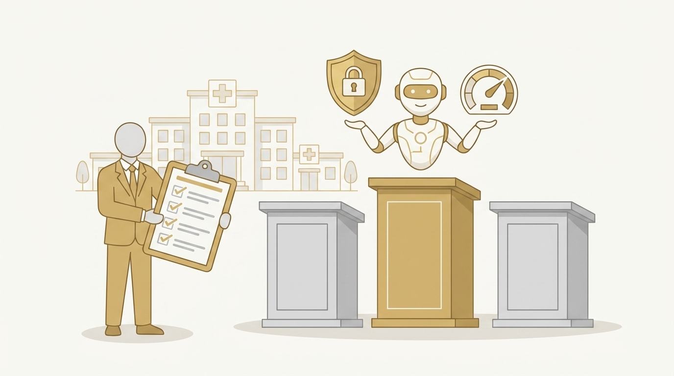 AI Vendor Evaluation Checklist for Healthcare Procurement Teams (2026)